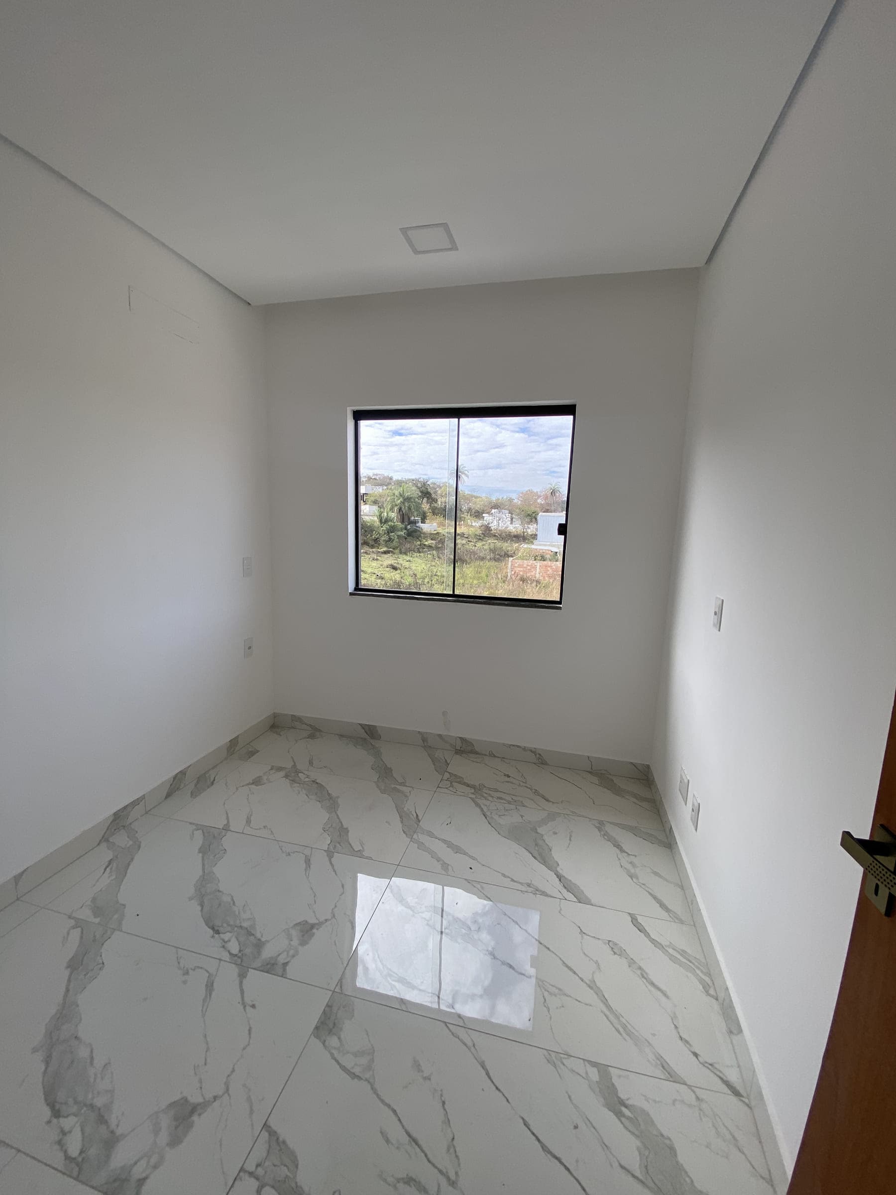 Quarto da residência.